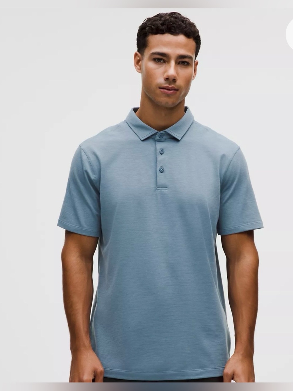 Lululemon Men’s Evolution
Short-Sleeve Polo NWT Size XL Steel Blue